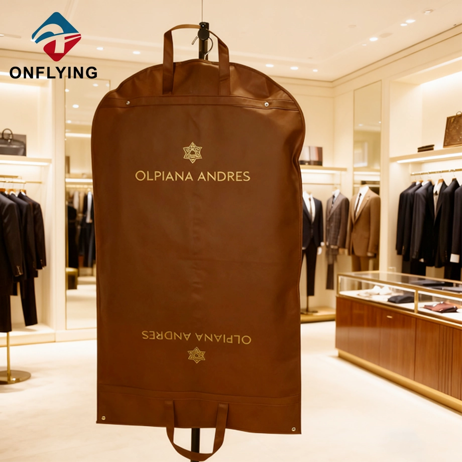 Luxury Hot Sale Men's Coat Garment Non-Woven Custom Suit Bag China Supplier