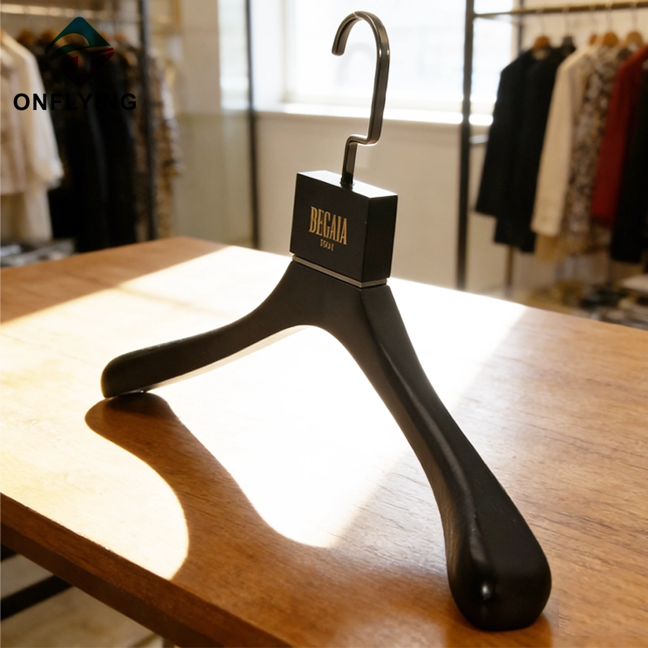 Ashtree Wooden Coat Hangers Set Supplier