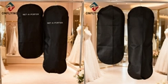 Mejore la presentación de sus prendas con nuestros portatrajes no tejidos de primera calidad: presentamos tallas para trajes y vestidos de novia Mejore la presentación de sus prendas con nuestros portatrajes no tejidos de primera calidad: presentamos tallas para trajes y vestidos de novia