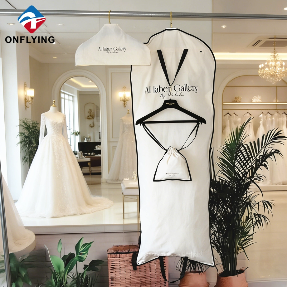 Luxury High End Top Quality Durable Custom Dust Cotton Drawstring Bag with logo Supplier China