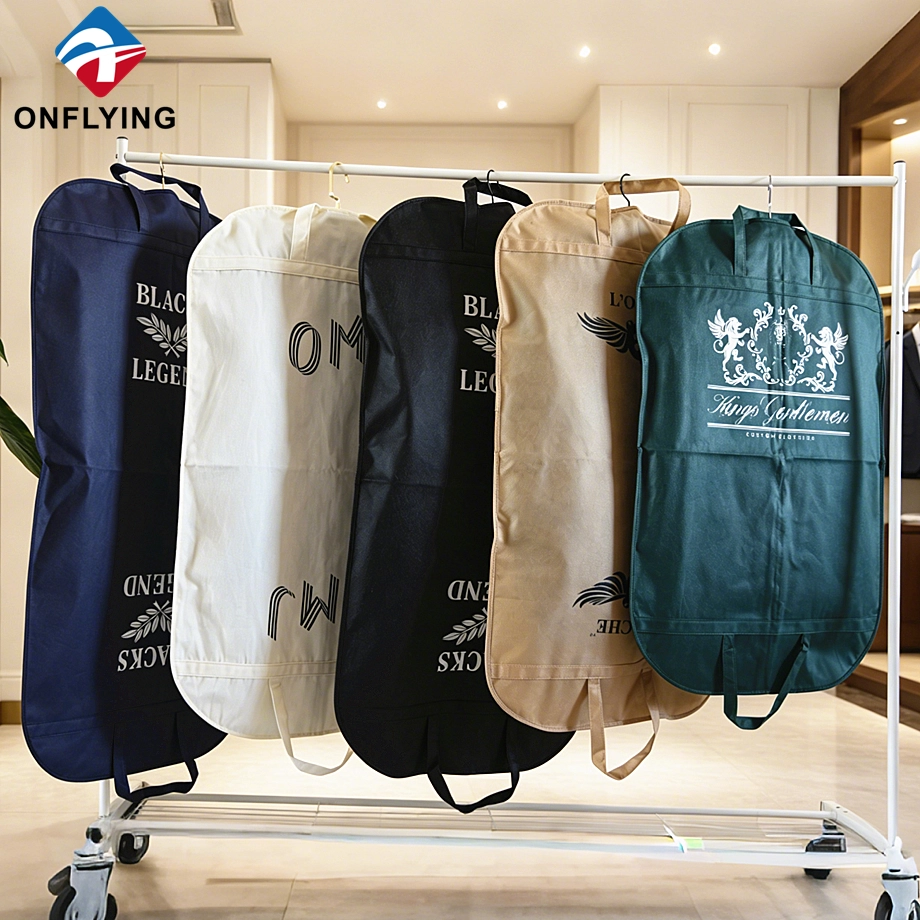 Durable Portable Various Sizes Men's Suit Colored Non Woven Garment Dust Cover Set Supplier China