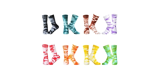 Jixingfeng مجموعه جوراب های دستی را با طرح های نوآورانه سفارشی Tie-Dye گسترش می دهد