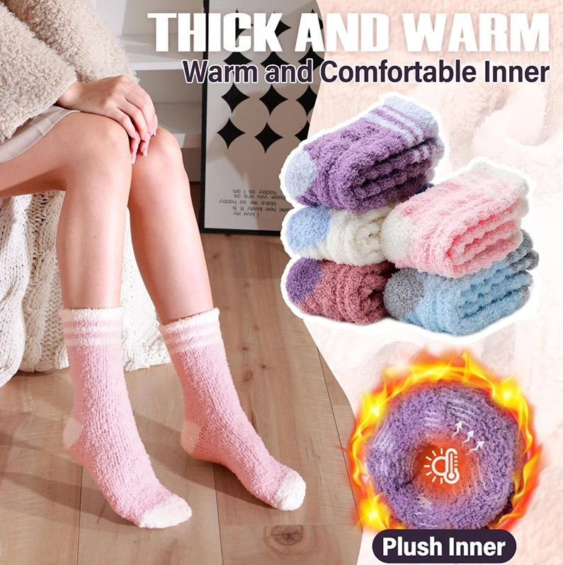 OEM plush socks