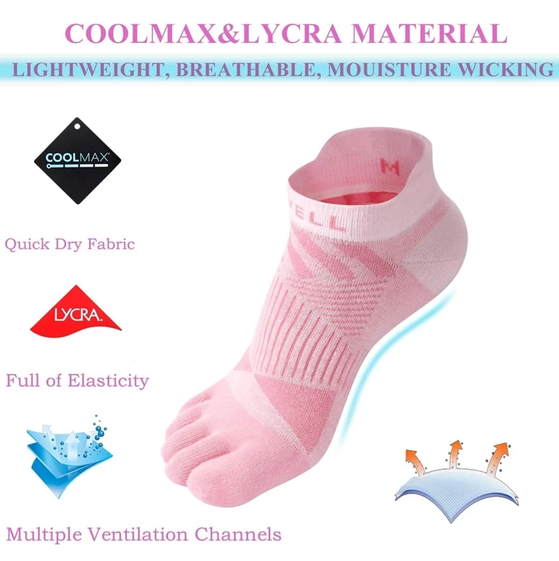 anti-slip toe socks for sale