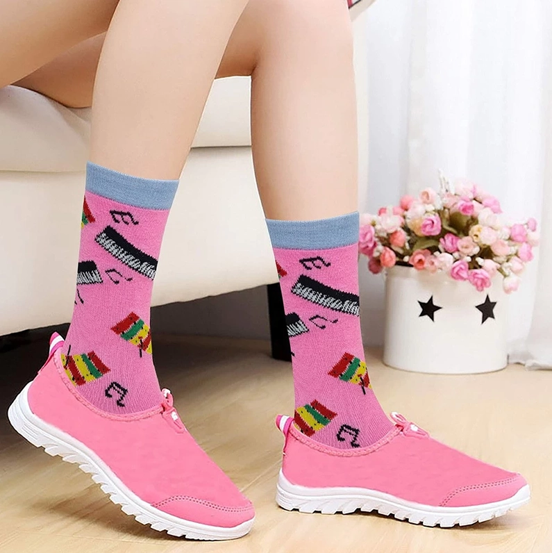 custom digital print socks