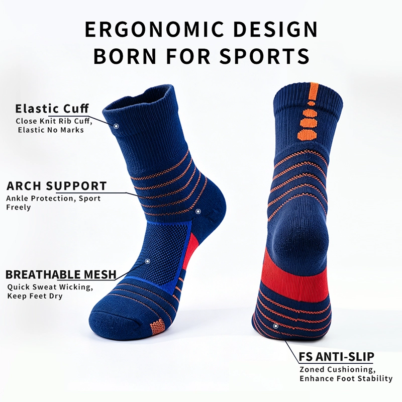 Long basketball socks wholesale