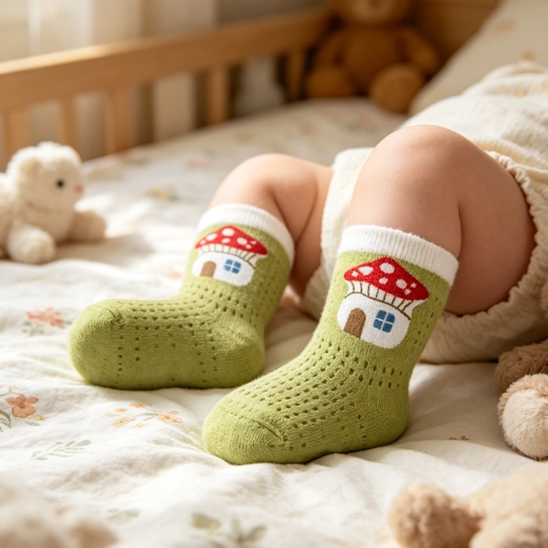 Baby summer thin socks factory