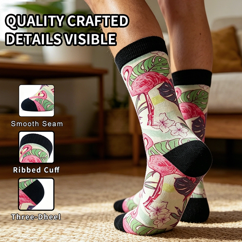 China digital printed socks wholesale