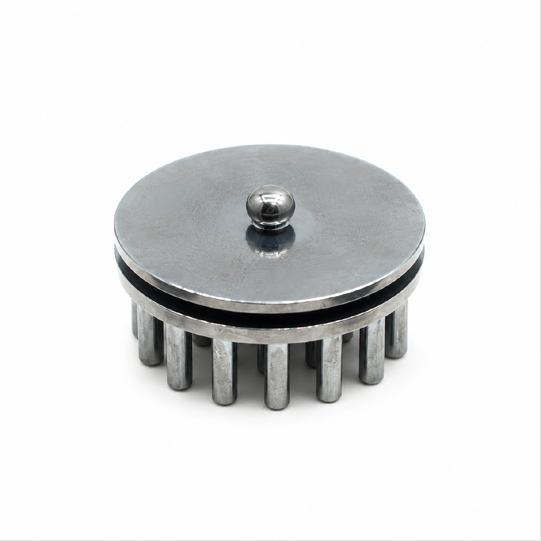 China 24-Pin Ag/AgCl Comb Dry EEG Electrode with 3.9mm Snap for OEM Supply manufacturer