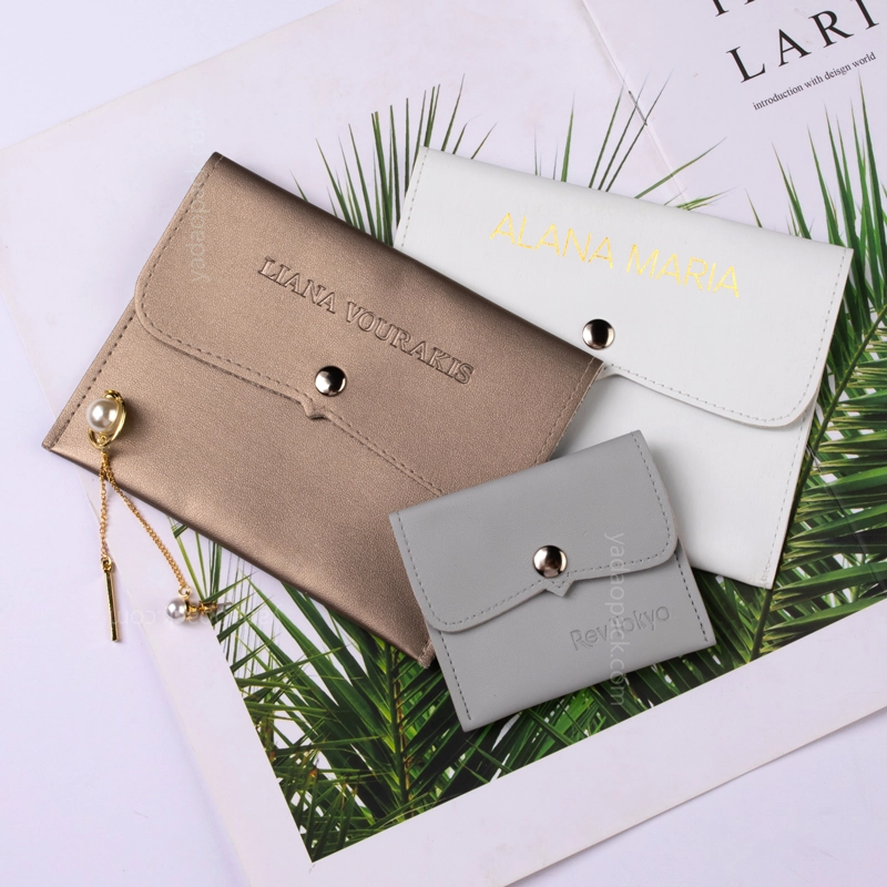 China Premium effect leather jewelry pouch manufacturer