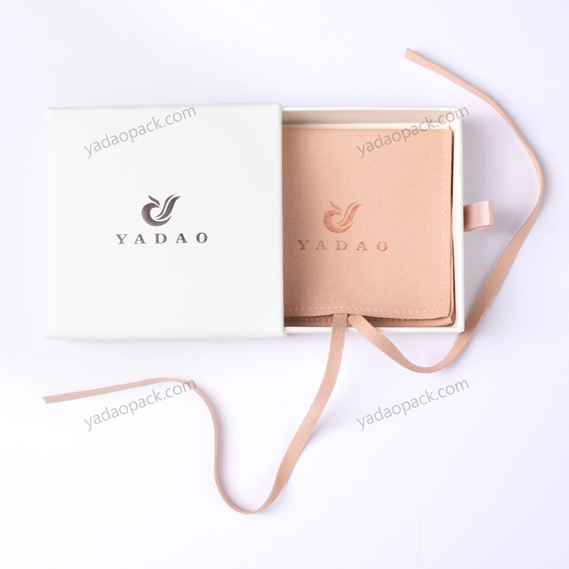 Caja de joyería de suministro de fabricante de collar de lujo personalizado