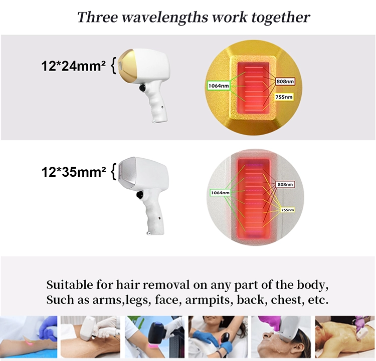 High power 1200W 1600W laser diode laser hair removal machine for sale