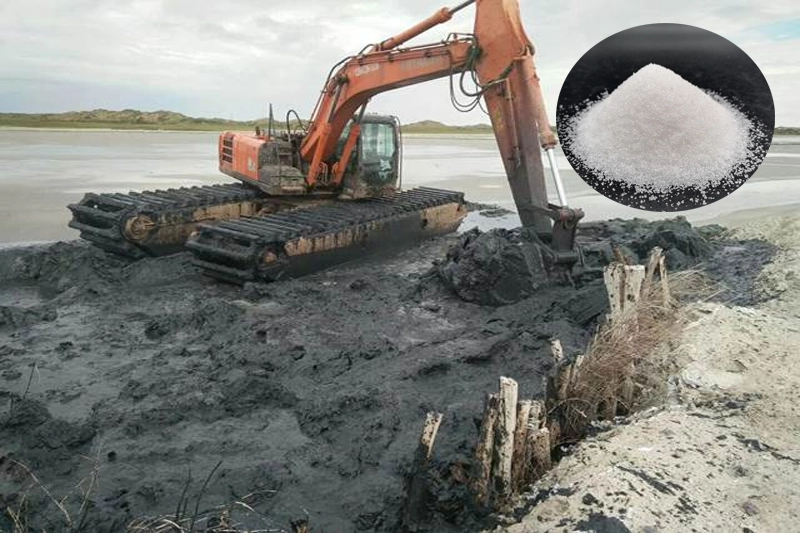 porcelana Polímeros superabsorbentes para excavación de solidificación de lodos de desecho líquido fabricante