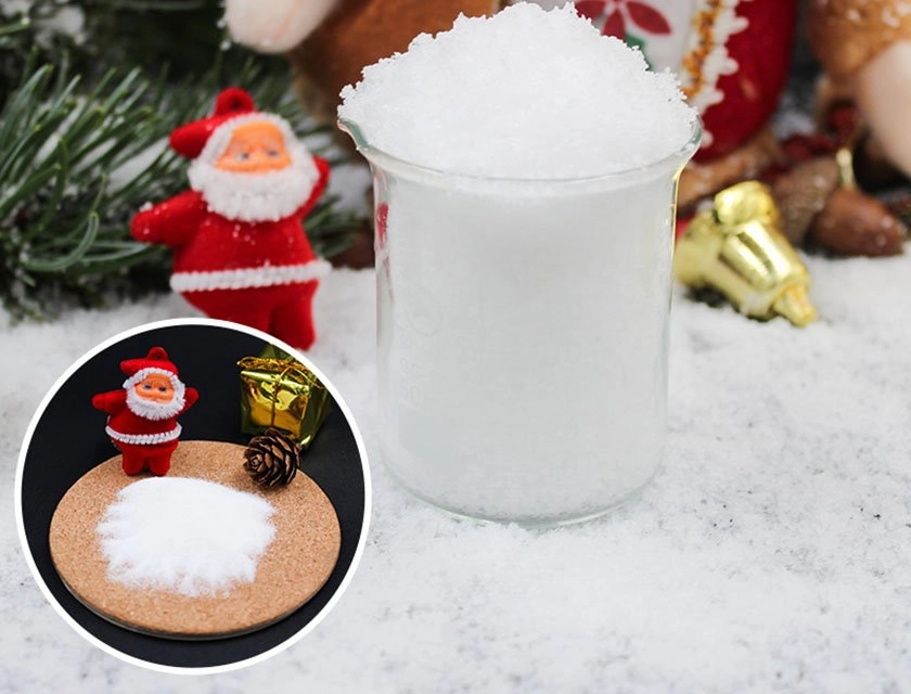 Using SAP to make artificial snow