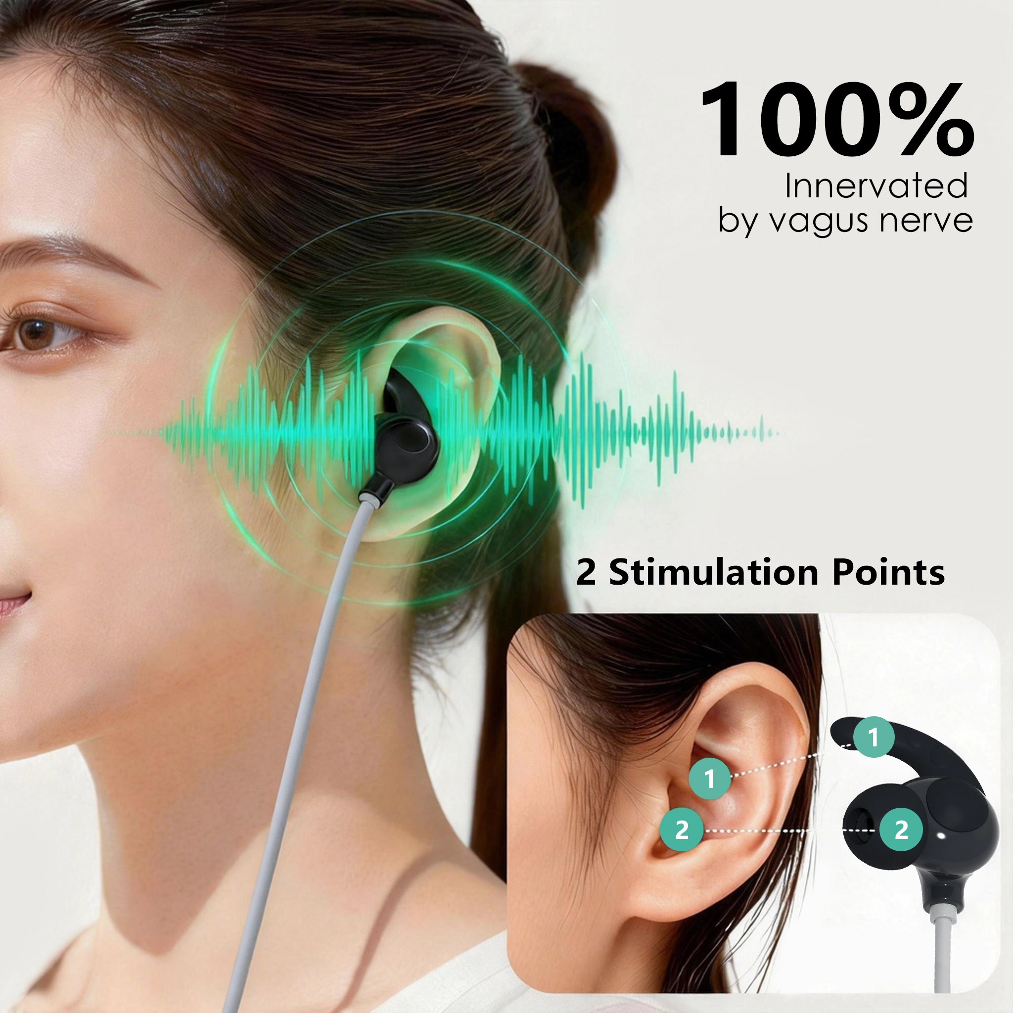 China Reusable Silicone Ear Clip Electrode for Auricular Stimulation Devices manufacturer