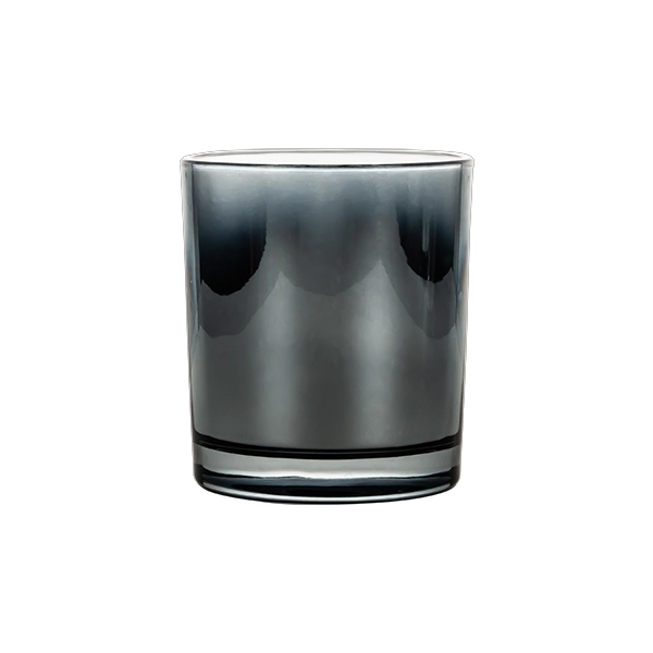 china mettalic glass candle jar wholesale
