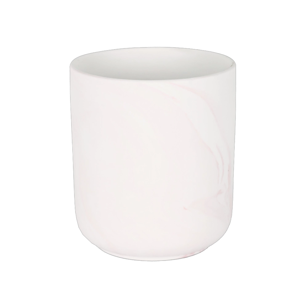 Portacandele votivo in ceramica vuoto da 10 once per fare candele