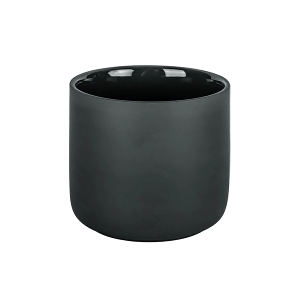 stoneware candle jar