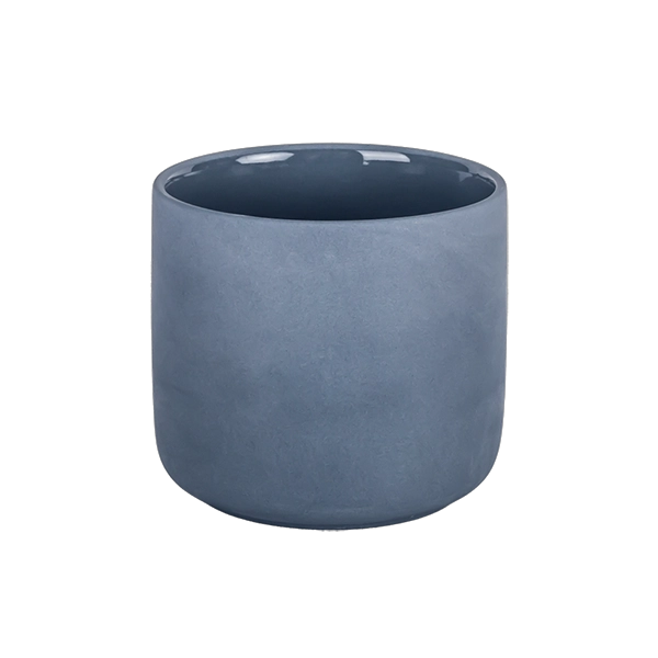 stoneware candle jar