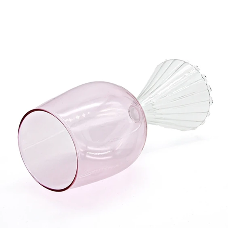 Custom logo white wine glasses factory