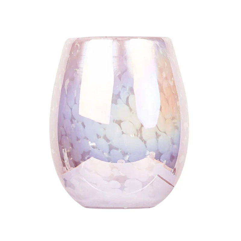 Custom logo white wine glasses factory
