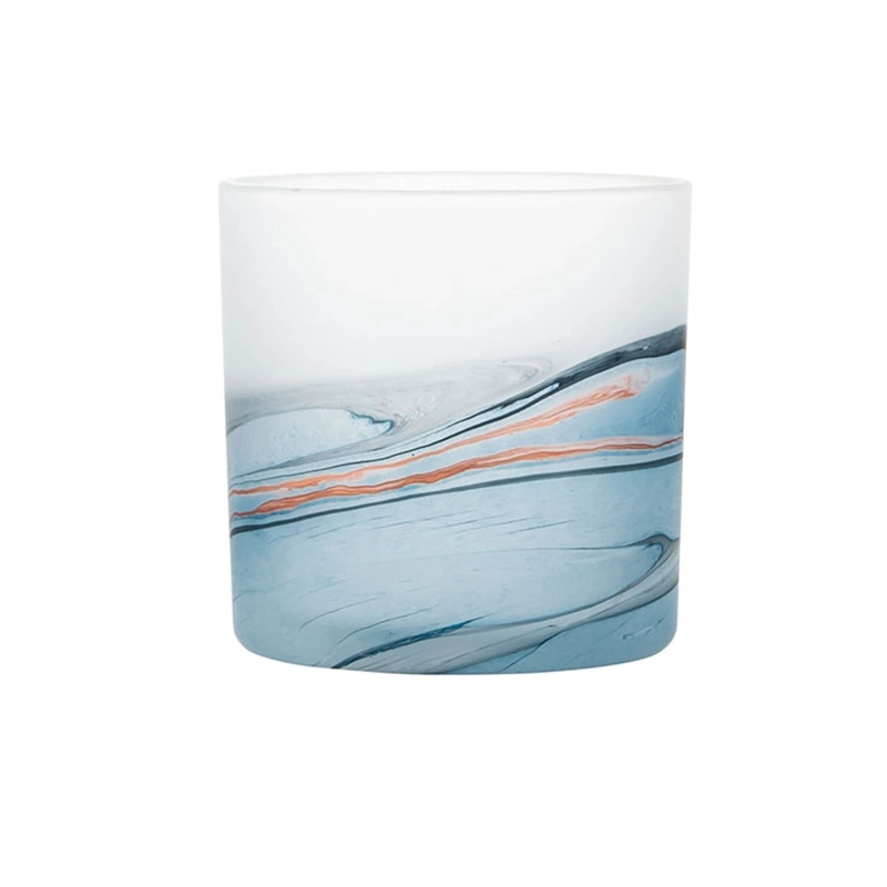 Custom logo glass cosmetic packaging