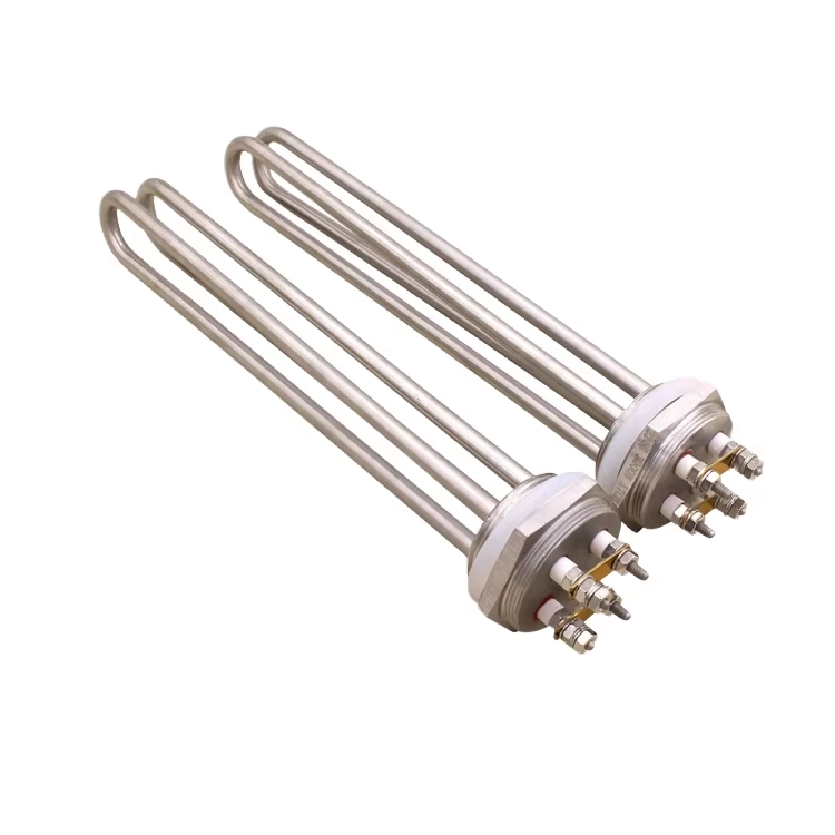 220V 3KW 280MM SS316 Electric Immersion Autoclave Heating Element Home Heater Parts Bain Marie Resistances