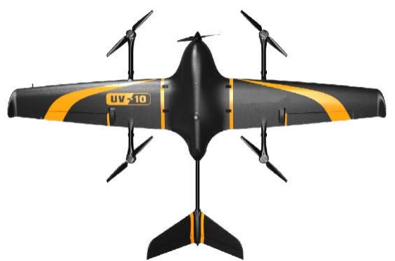 100min flight time Multi-redundant navigation control system Security Gps Drone for Aerial 3D Mapping