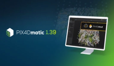 Vollautomatische Verarbeitungssoftware PIX4Dmatic