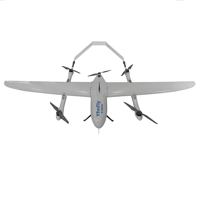 Vertical take-off and landing fixed-wing UAV (Customization Available)