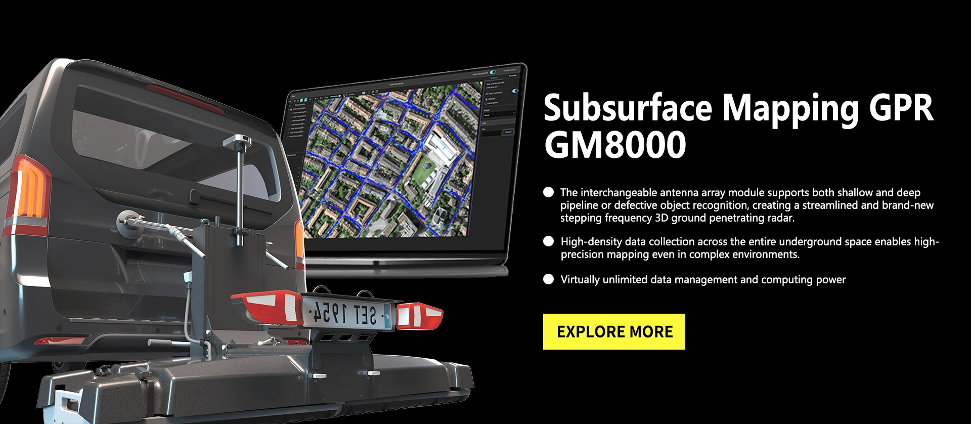 Ground Positioning Radar GM8000