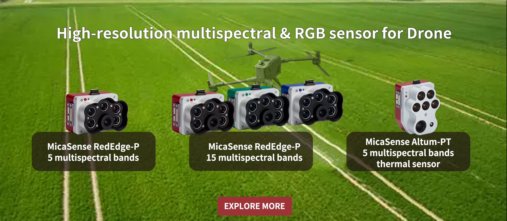 Micasense Rededge-P Multispectral Sensor