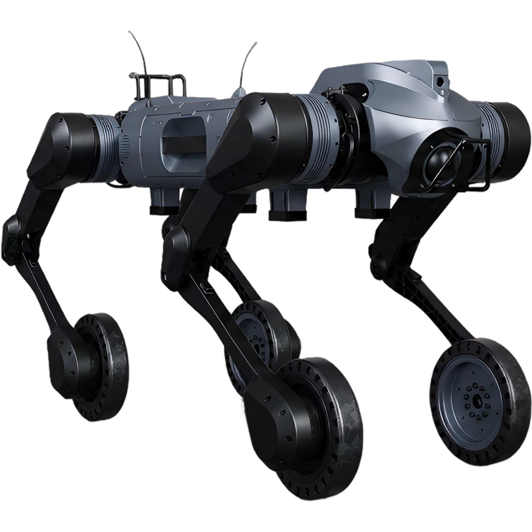 Robot quadrupede con ruote per carichi pesanti YQ-D50W