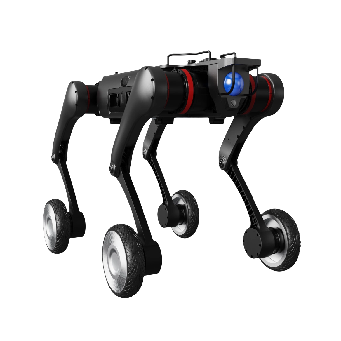 YQ-D30W Robot quadrupede con gambe a ruota di medie dimensioni