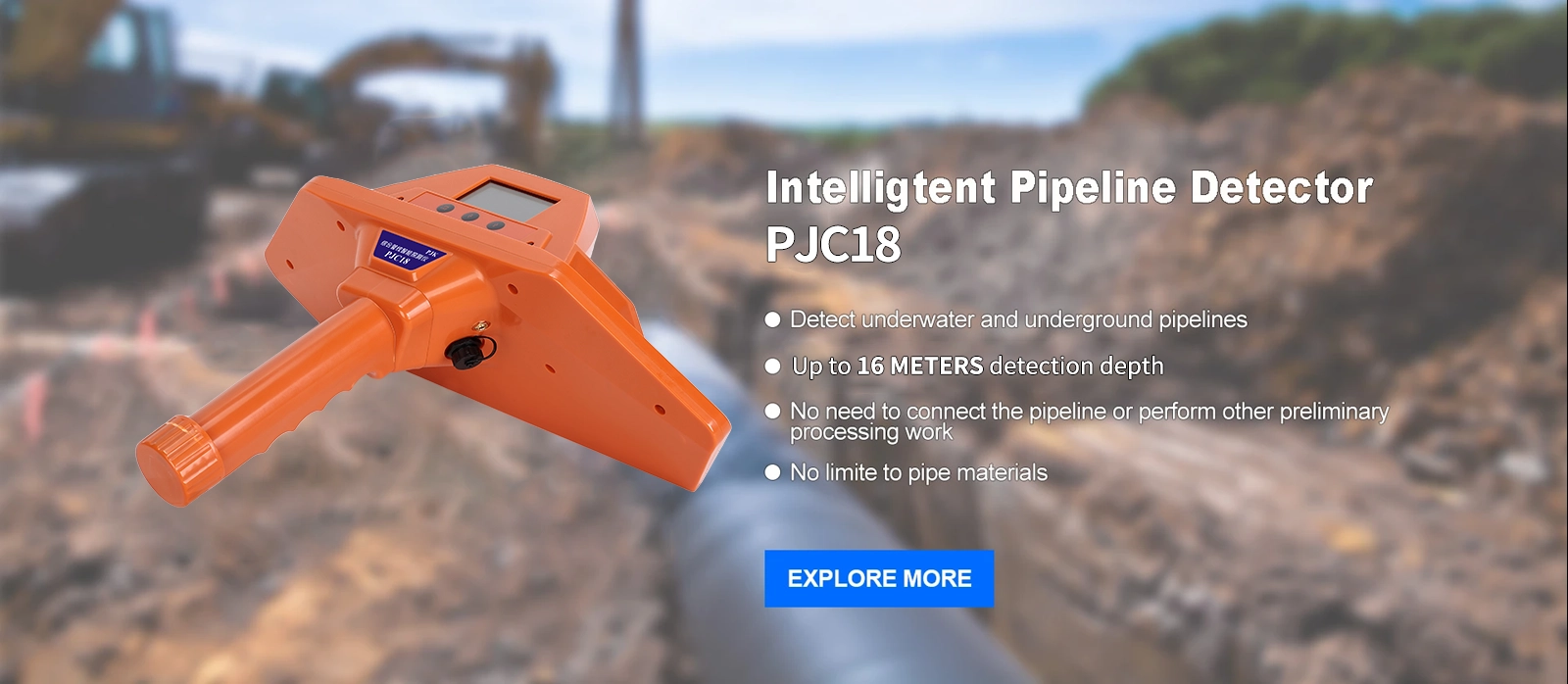 Intelligtent Pipeline Detector PJC18