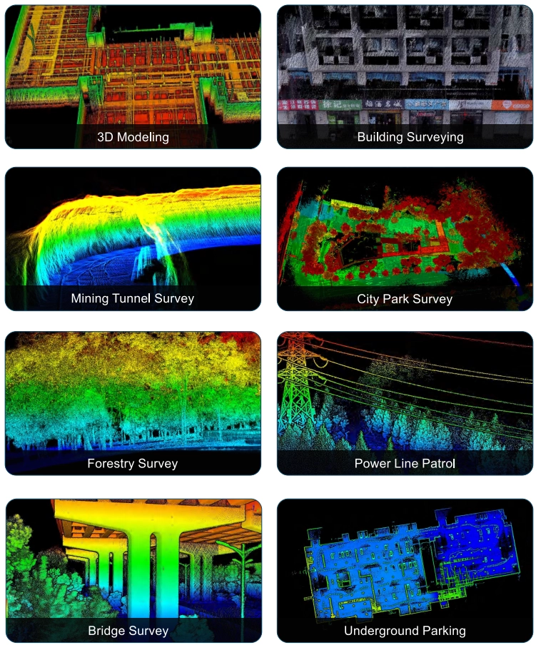 Handheld SLAM LiDAR PJ-100G PJ-120G PJ-130G