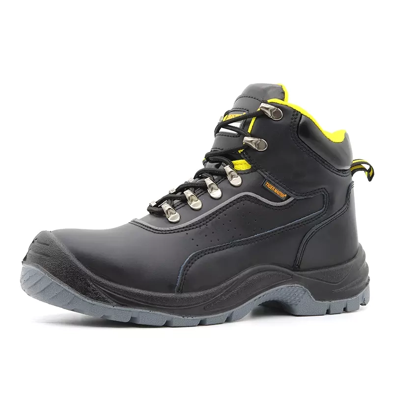 China TM021 Slip oil resistente a ácidos anti-punção sapatos de segurança de couro industrial biqueira de aço fabricante TM021 Slip oil resistente a ácidos anti-punção sapatos de segurança de couro industrial biqueira de aço