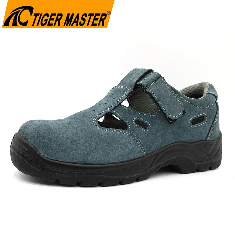 중국 TM265 Anti slip PU sole 남성용 펑크 강철 발가락 여름 안전화 방지 제조업체 TM265 Anti slip PU sole 남성용 펑크 강철 발가락 여름 안전화 방지