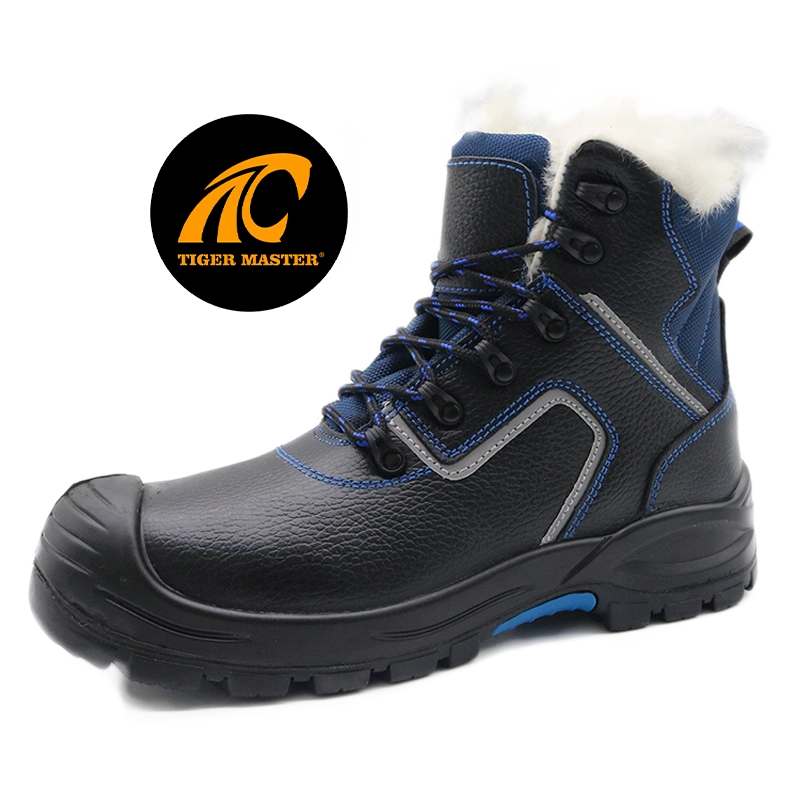 Cina TM116 Scarpe antinfortunistiche invernali da uomo con suola in gomma PU e punta in acciaio antiforatura produttore TM116 Scarpe antinfortunistiche invernali da uomo con suola in gomma PU e punta in acciaio antiforatura