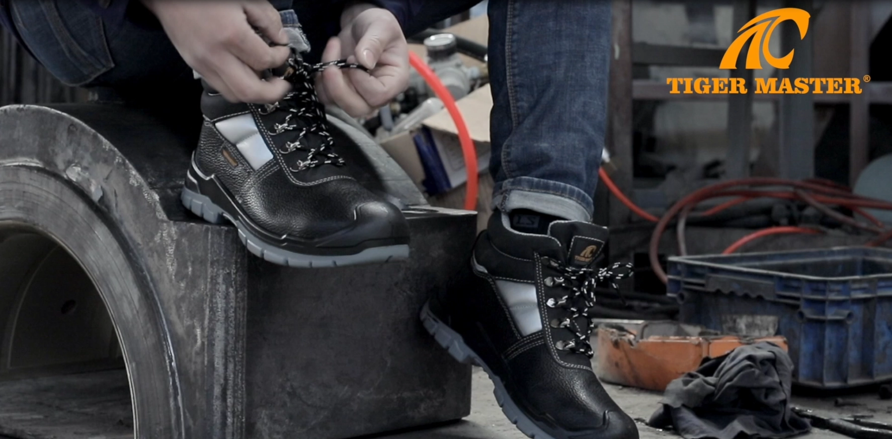 Cina 2025 scarpe di sicurezza del marchio di tigre a caldo che vendono a caldo produttore
