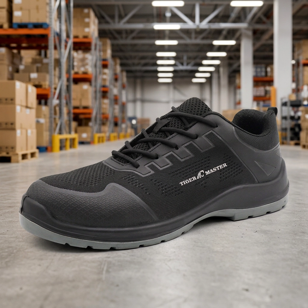 China TM292A Anti-slip Fiberglass Toe Anti Puncture Non-metallic Sport Safety Shoes for Workshop manufacturer TM292A Anti-slip Fiberglass Toe Anti Puncture Non-metallic Sport Safety Shoes for Workshop