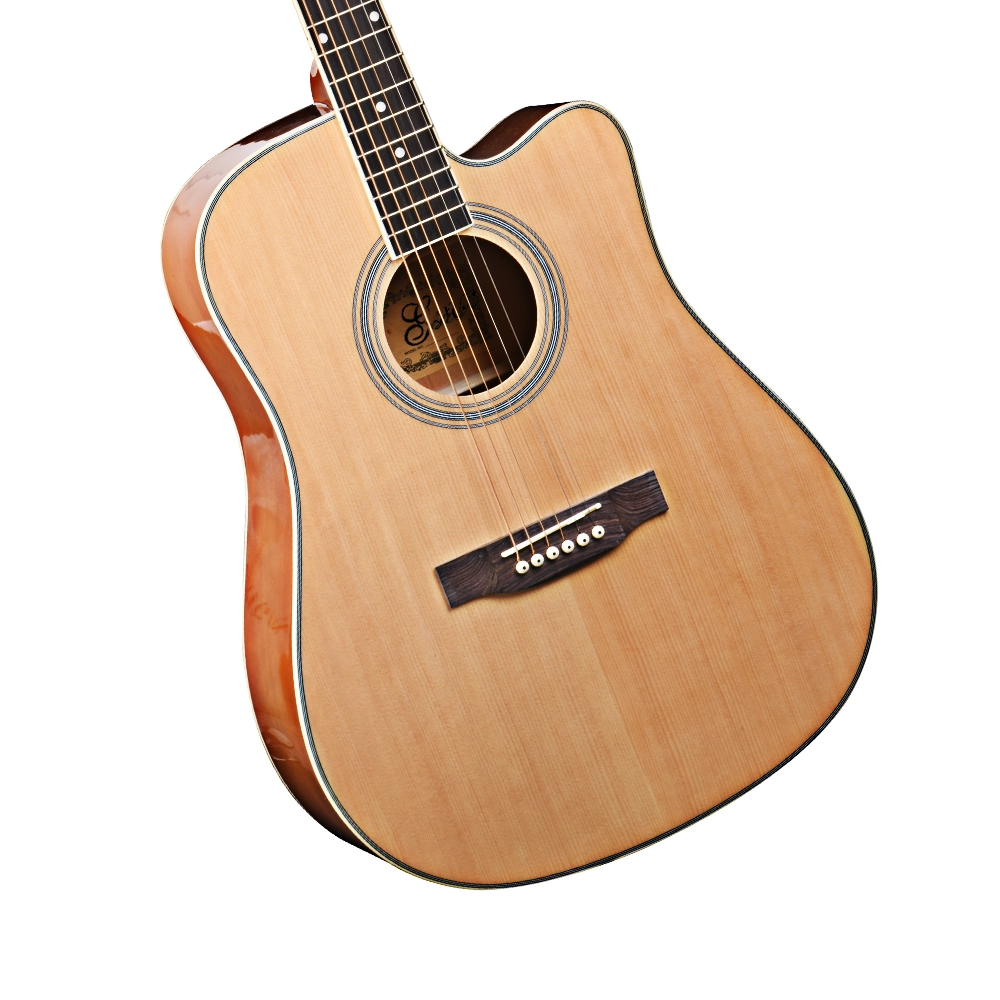 Guitare acoustique Spruce catalpa de ZA-L412 pour 41 pouces