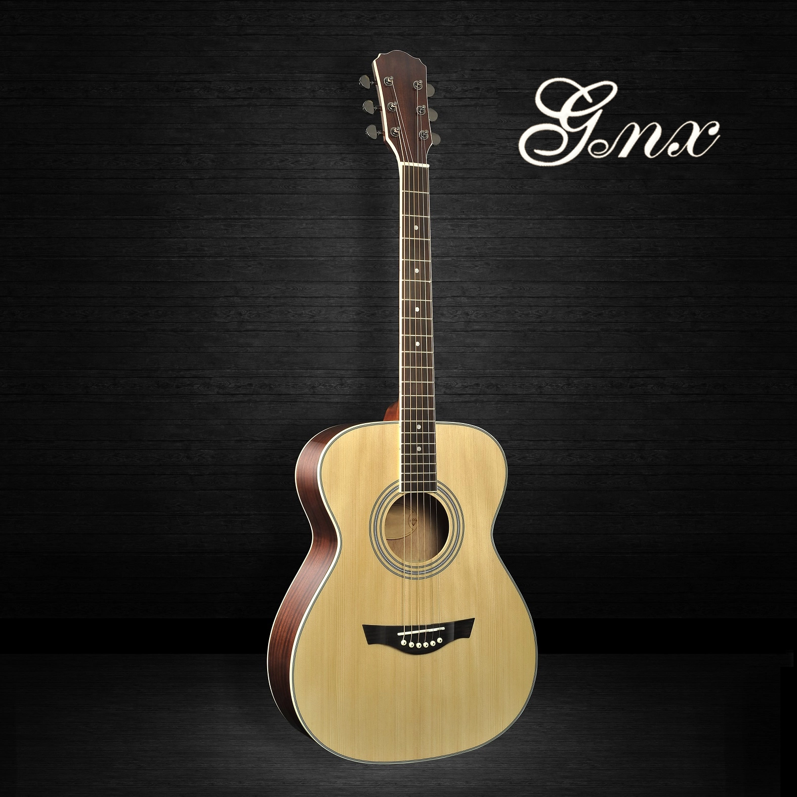 Rosewood de la venta al por mayor 41 pulgadas 6 cuerdas Guitarra acústica profesional hecha a mano