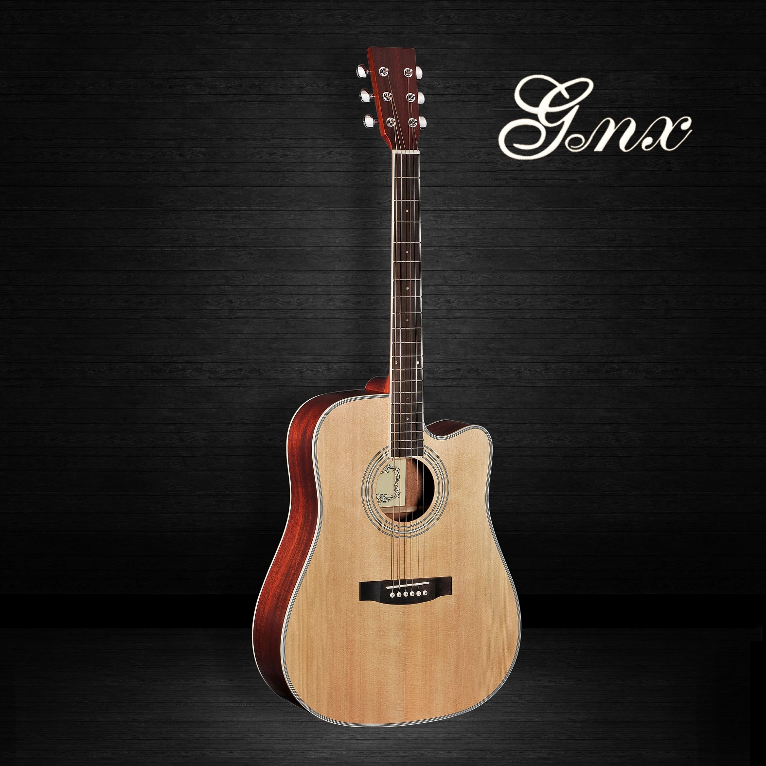 guitars Fuaimiúil finscéal Spruce Barr ó Uirlisí Ceoil Monarcha