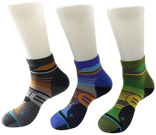 Custom logo compression running socks supplier
