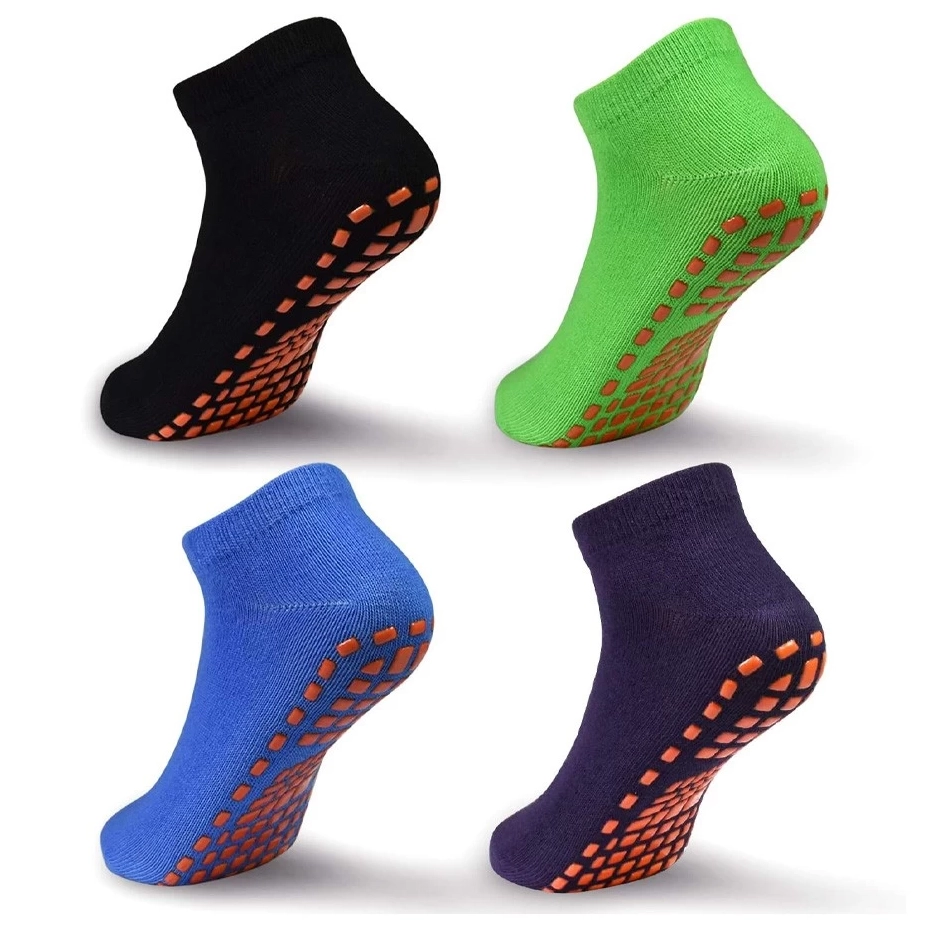 Specialized Trampoline Socks Gain Traction, Combining Safety and Customization