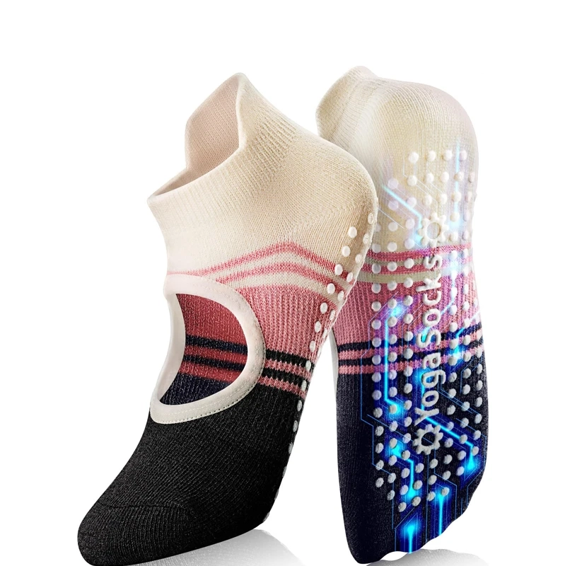 Fast delivery non-slip Pilates socks China