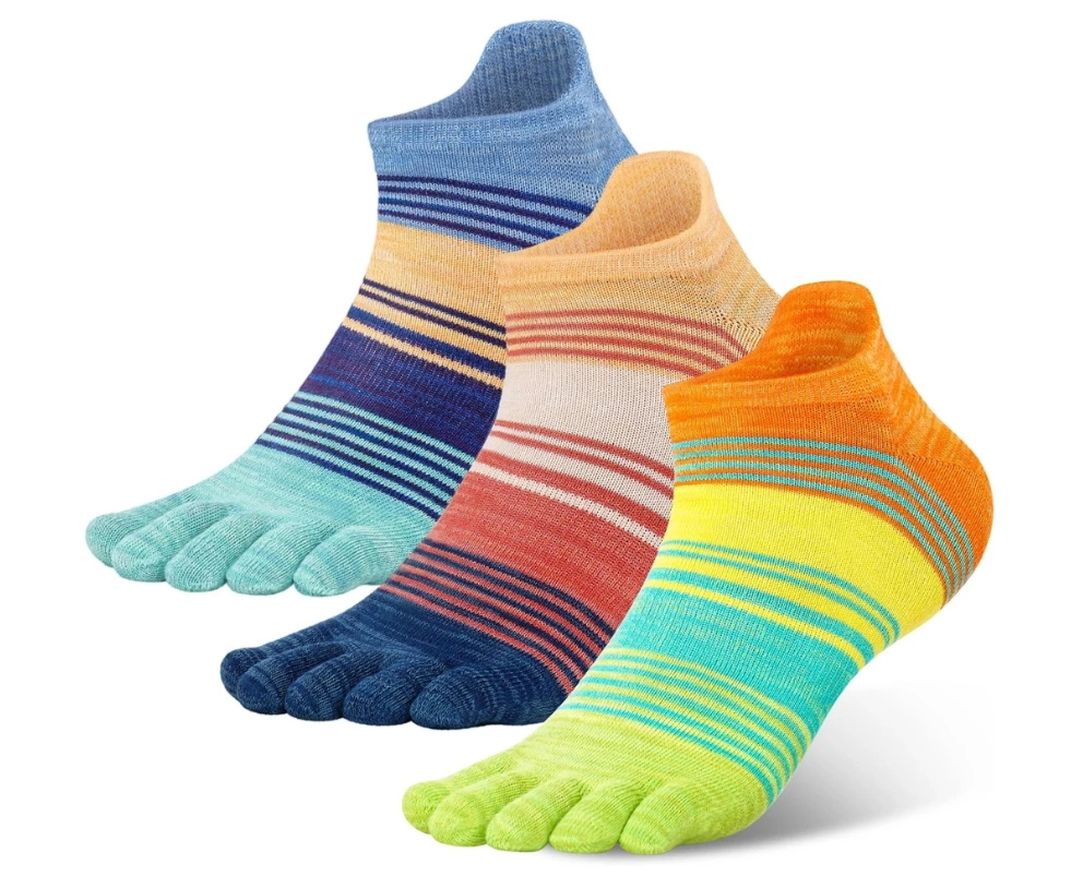 Los calcetines de cinco dedos ganan popularidad a medida que los atletas y los usuarios cotidianos buscan una mejor higiene de los pies