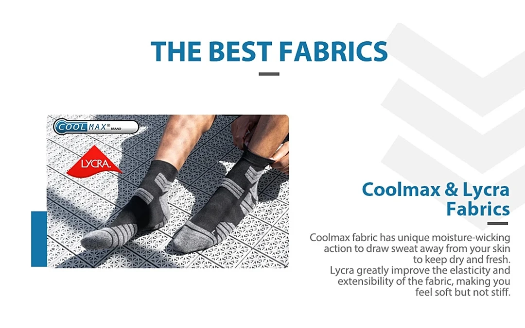 Coolmax Athletic Socks OEM ODM Manufacturer China