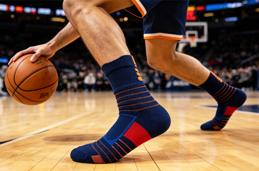 Custom Logo Moisture Wicking Sports Socks Wholesale Price